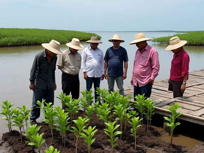 Mangrove Jadi Benteng Baru
